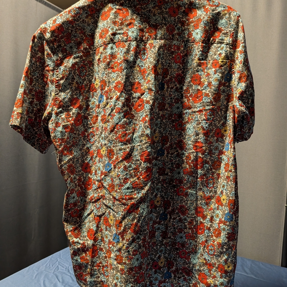 RVCA Men's Floral Shirt - Multicolor Small - Picture 2 of 8